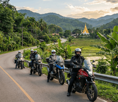 Motorcycle tours in Thailand