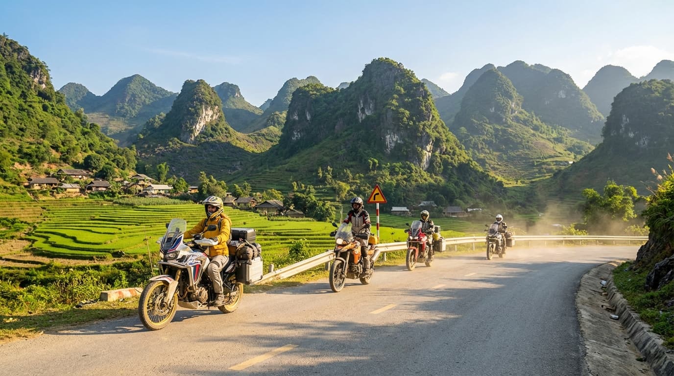 Ha Giang Loop Motorbike Tour From Hanoi – 5 Days - motorcycle tour in Vietnam