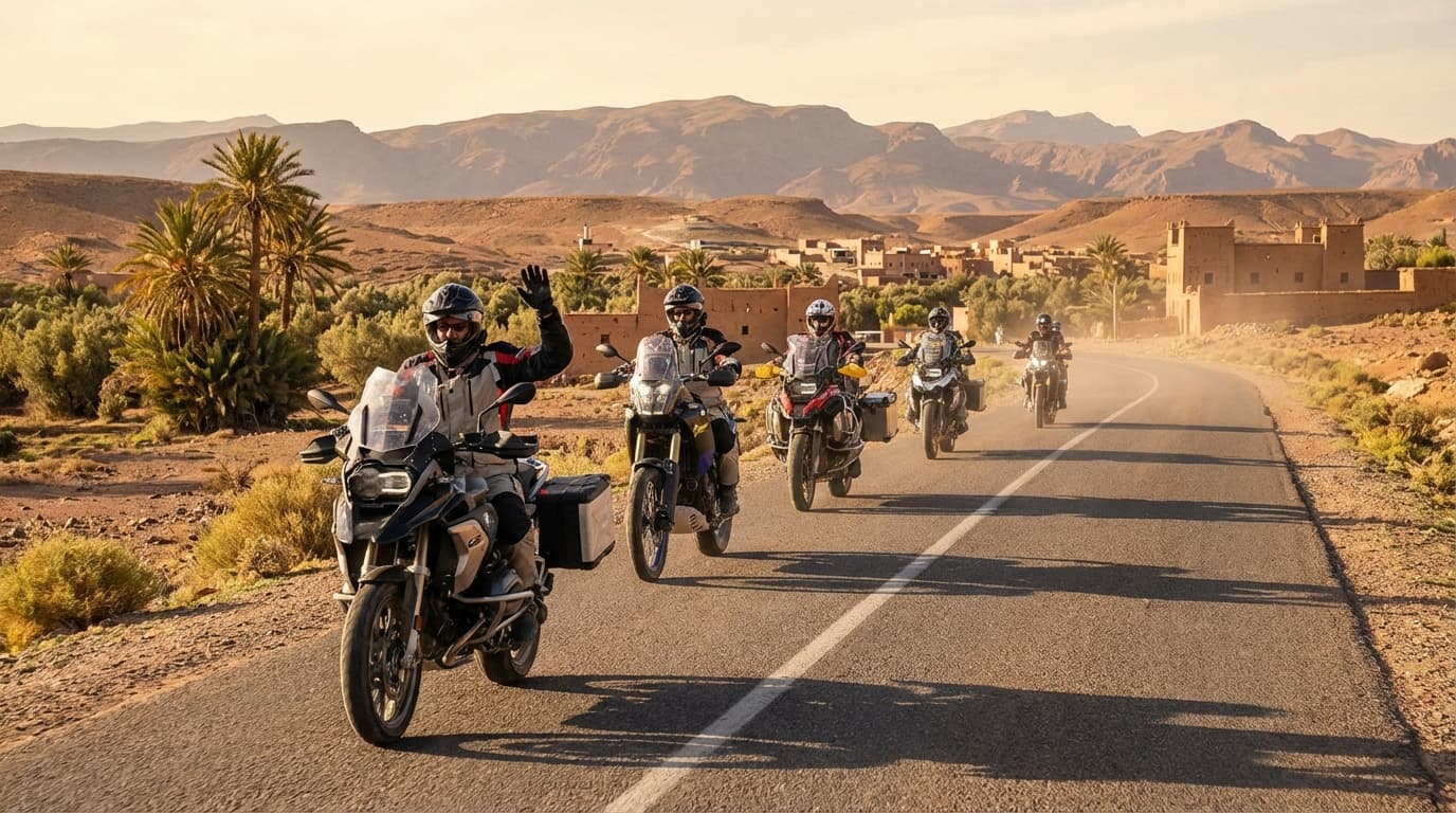 Motorcycle tours in Morocco